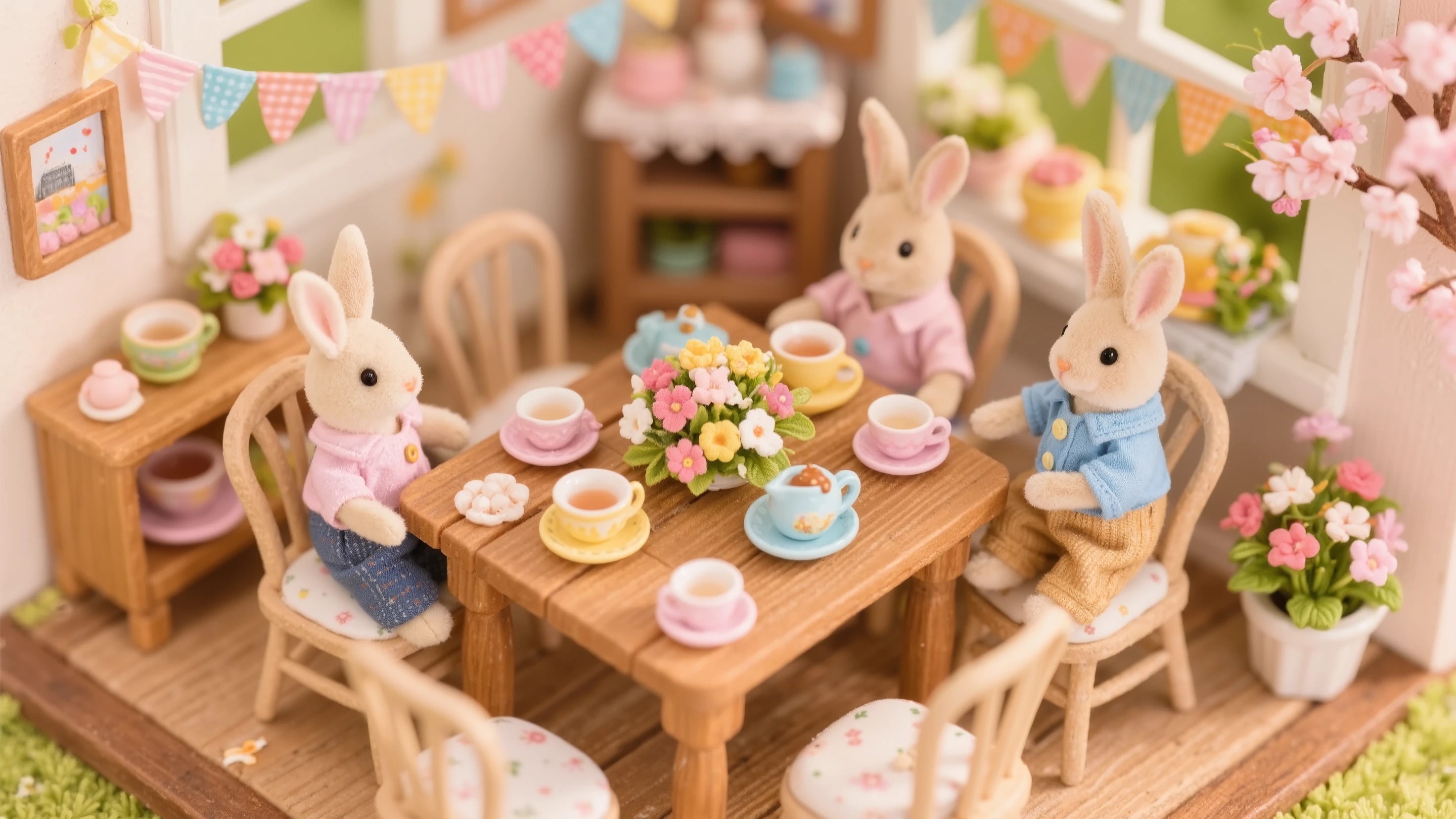 お茶会 | の人気AIイラスト・グラビア