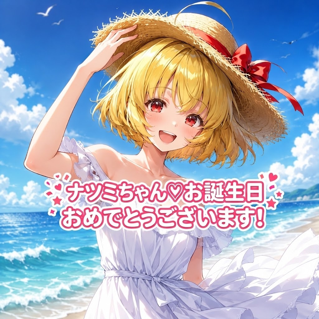 誕生日FA ナツミちゃん♥️
