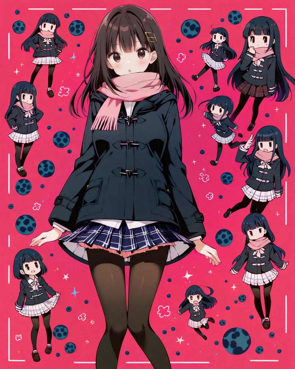 制服コートちゃん | の人気AIイラスト・グラビア