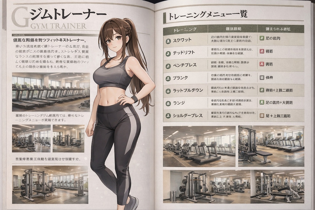 【攻略本化】ジムトレーナーさんガイド