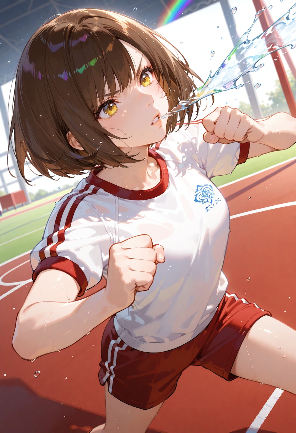 アイドル部練習風景。