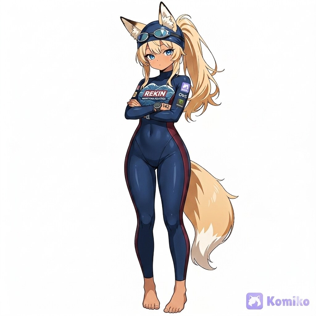 Keiko, an open water marathon athlete.