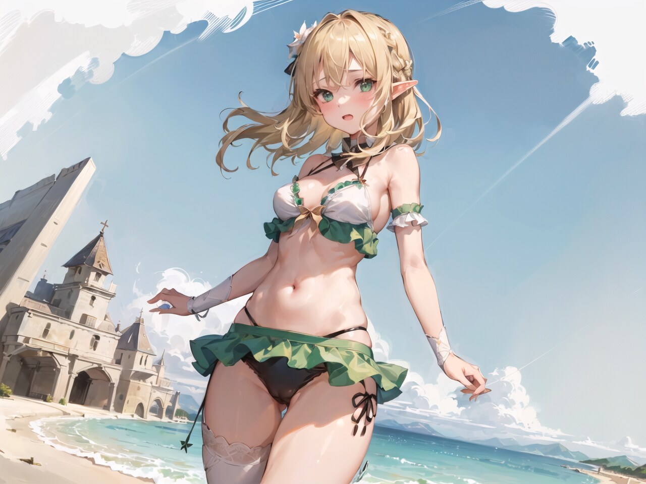 エルフちゃん・水着