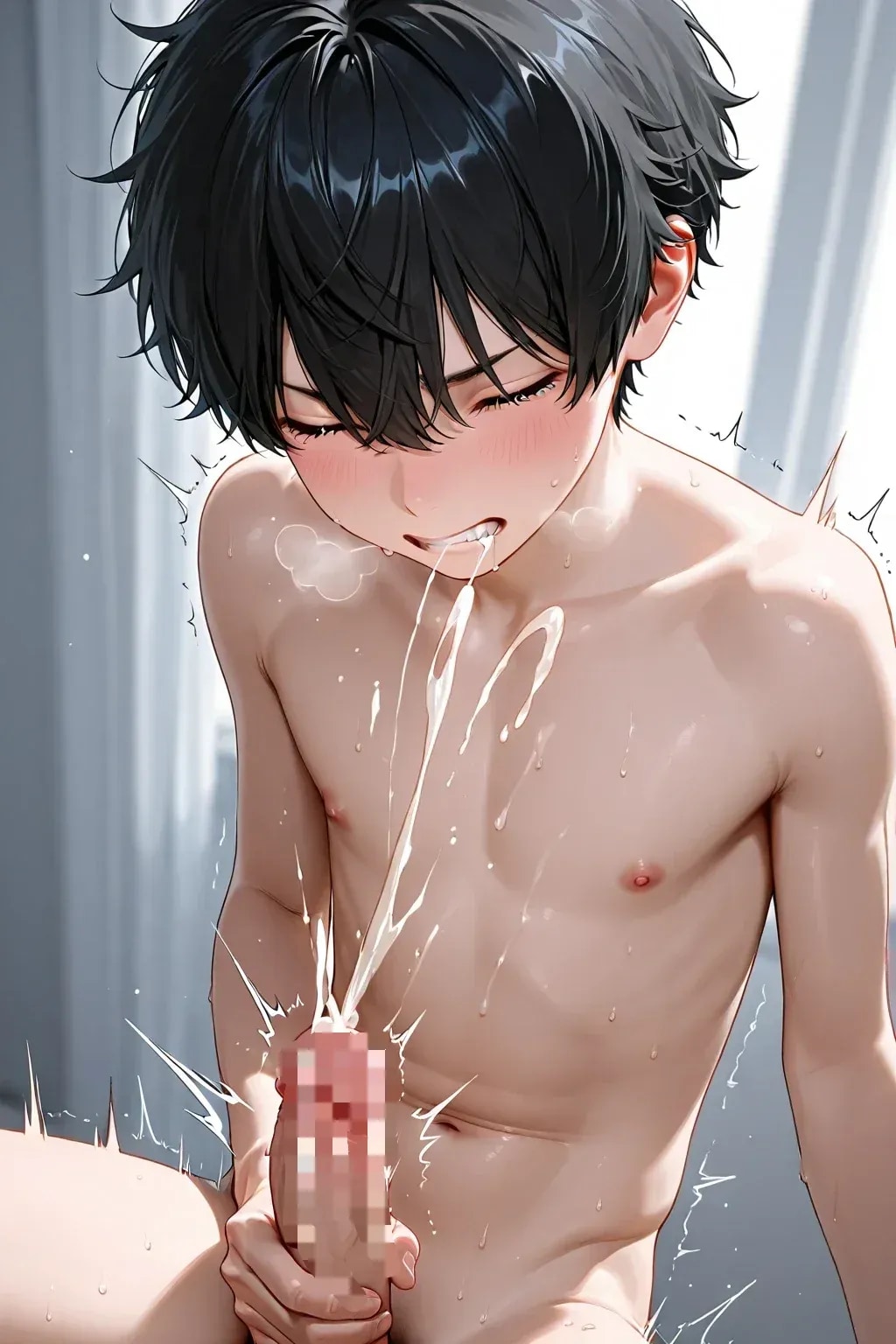 オナニー少年