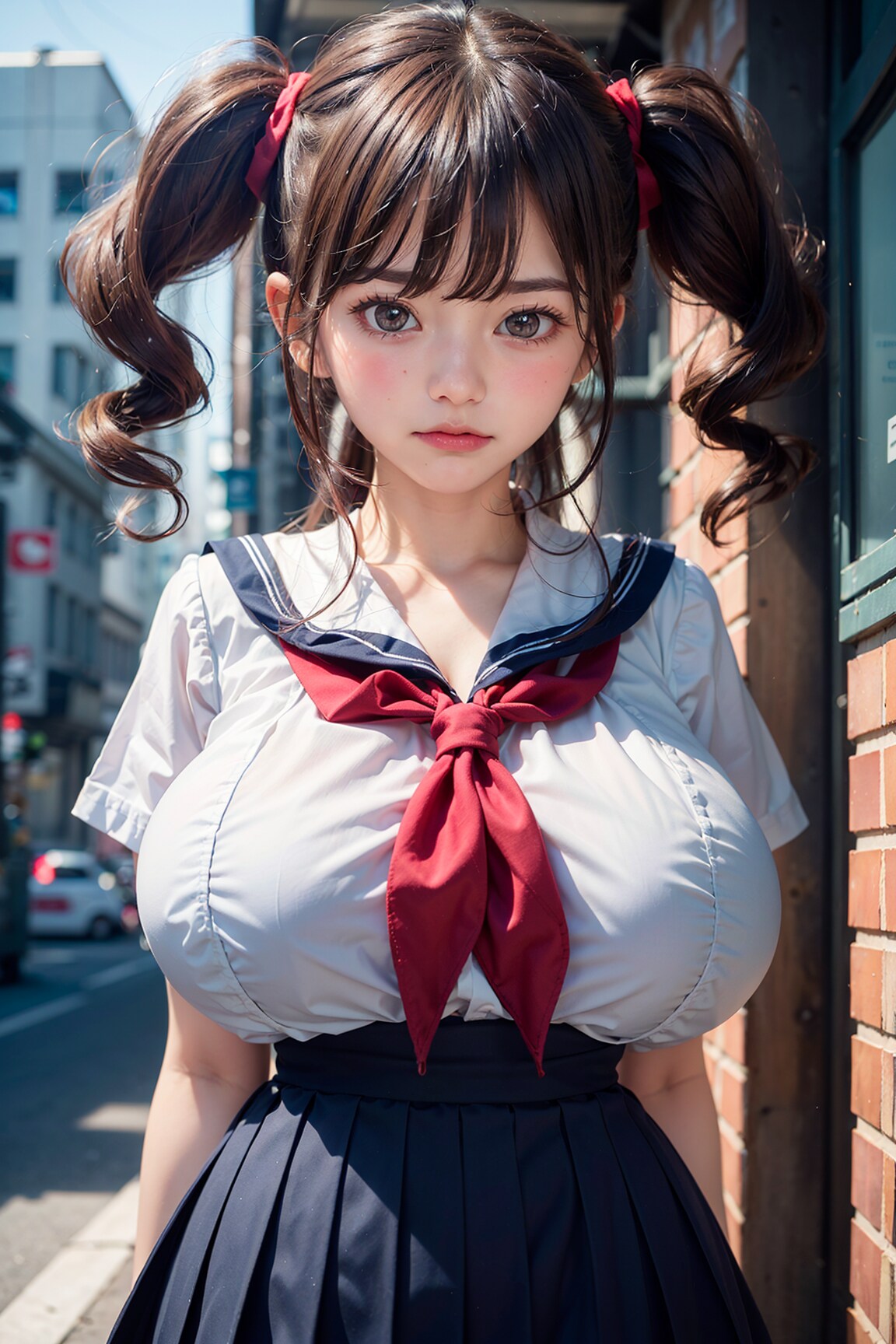 炉利爆乳JKお散歩嬢