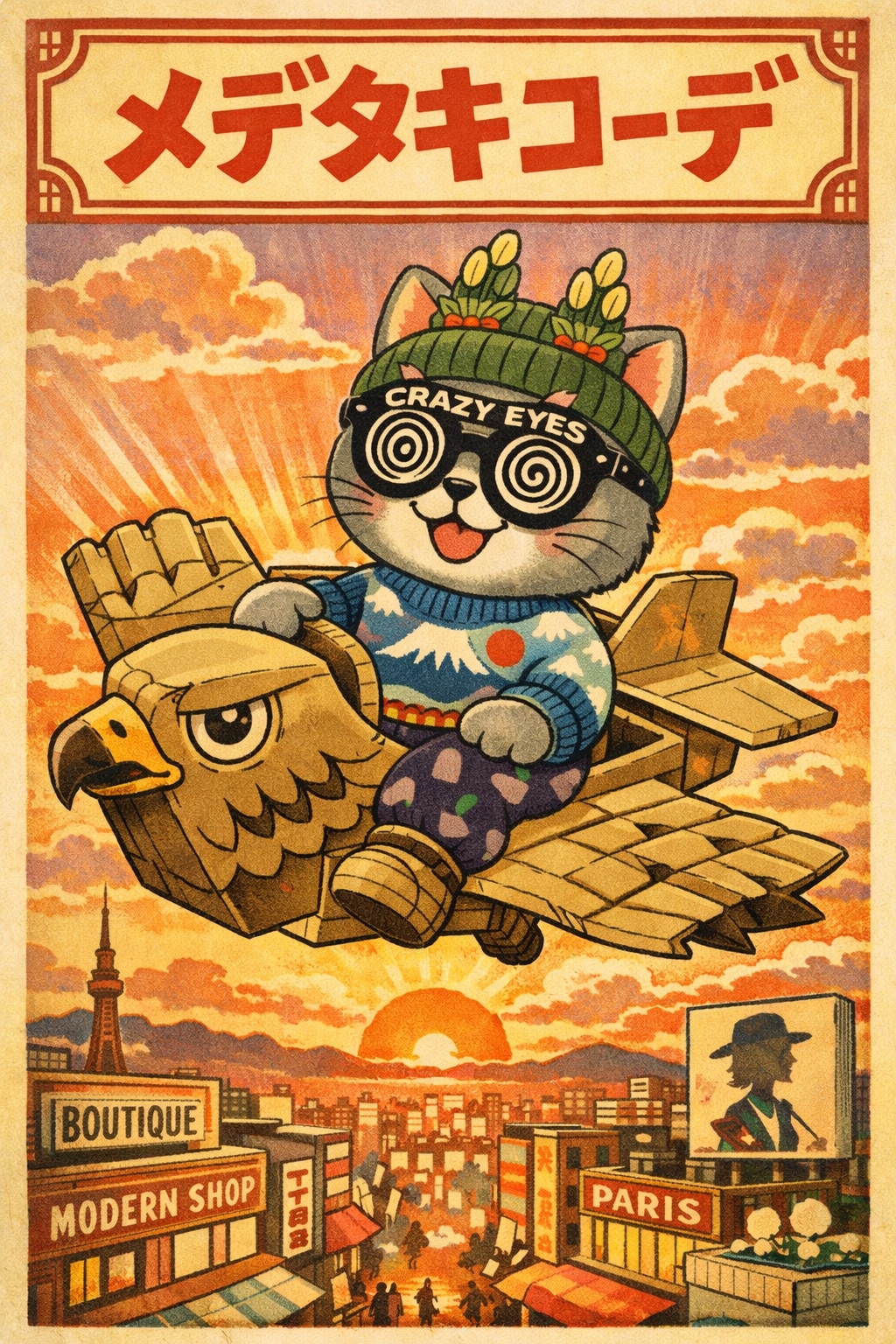 小説『メデタキコーデ』【ニャンノ世界】 | の人気AIイラスト・グラビア