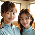 ジャージ女子04 2枚目