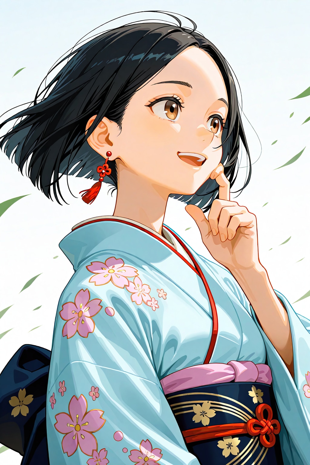 振袖娘６１ | の人気AIイラスト・グラビア