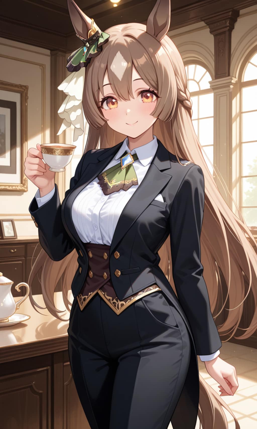 サトノダイヤモンド 執事衣装