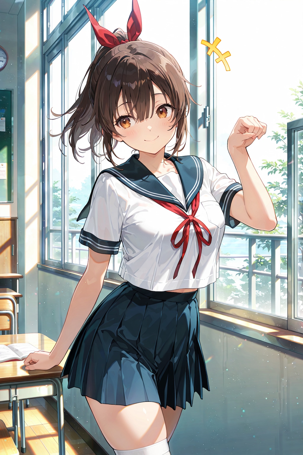 教室のあかりん撮影会 Y716