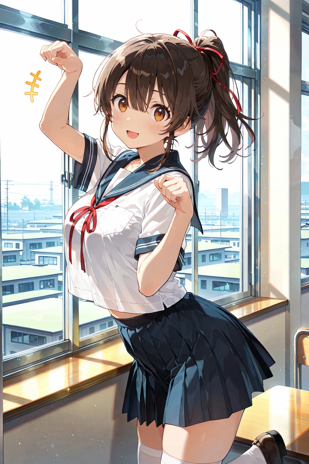 教室のあかりん撮影会 Y716