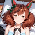 猫と一緒に昼寝ネイチャさん 3枚目