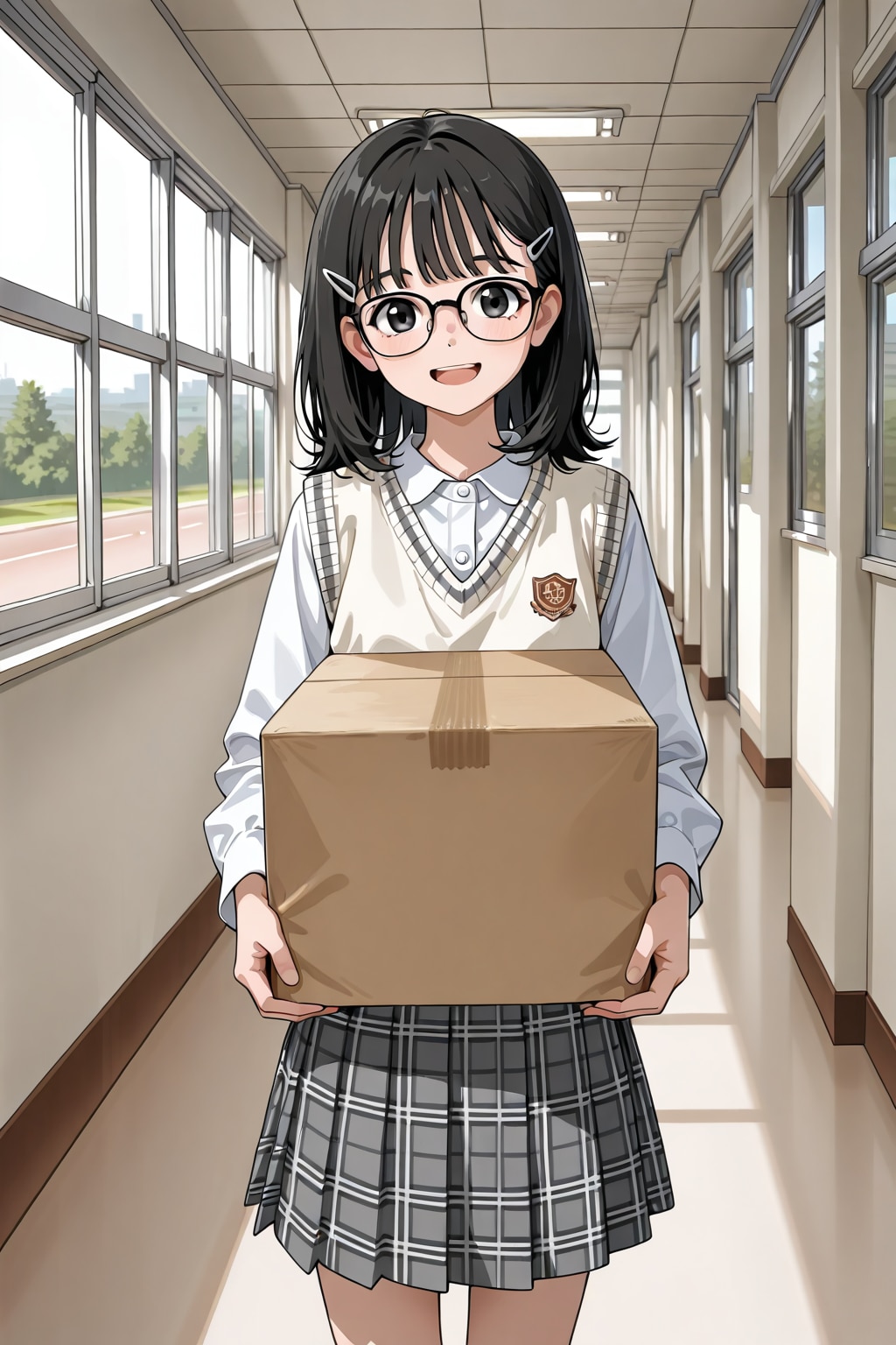眼鏡×公立ダサ制服女子６０