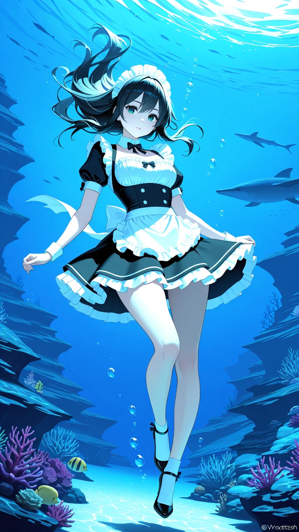 水中詰め合わせ 海のメイドさん編