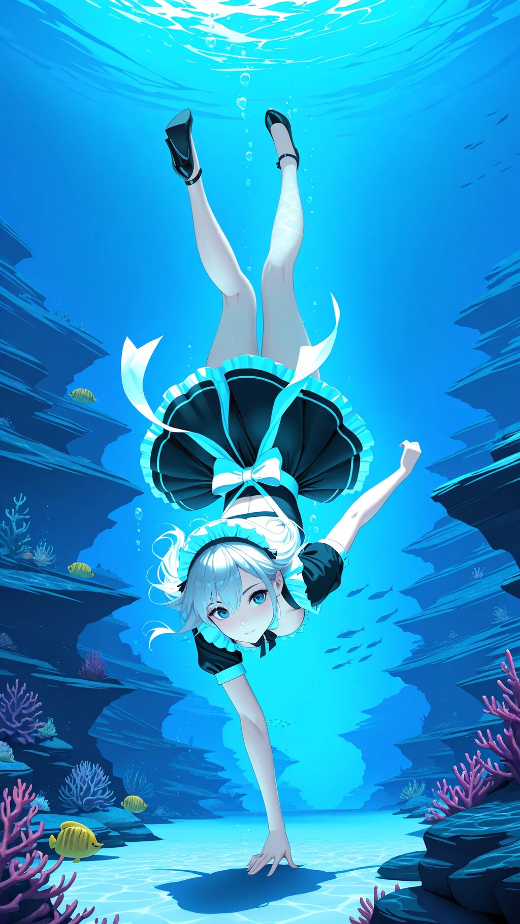 水中詰め合わせ 海のメイドさん編