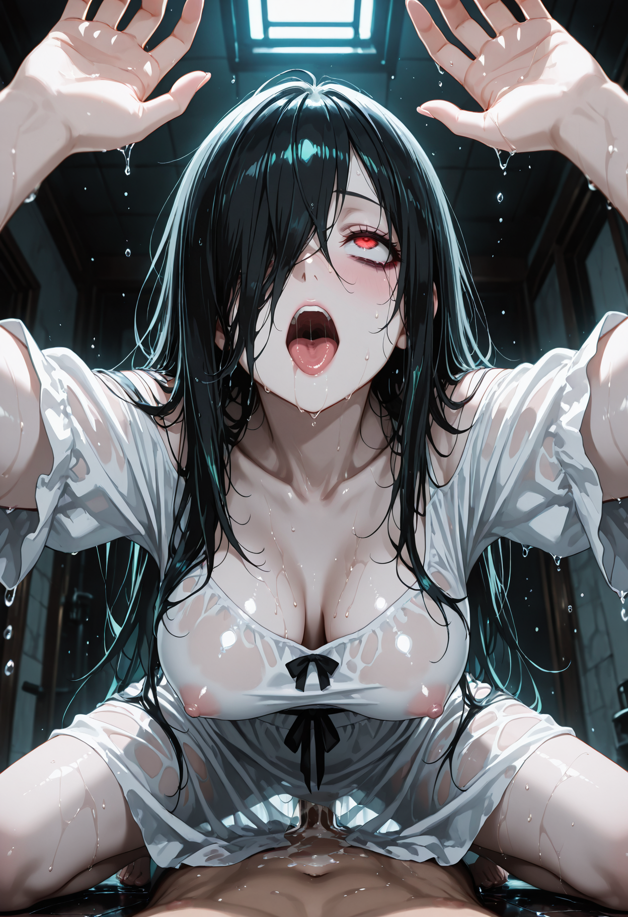 👻妖怪SEX成敗シリーズ・貞子