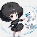 アフワちゃんとレアポケ〇ン 2枚目