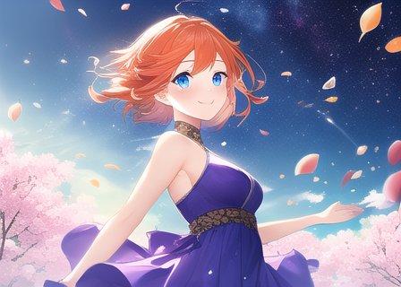 星花舞うダンス