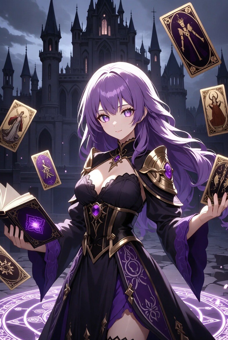 魔女とタロットカード