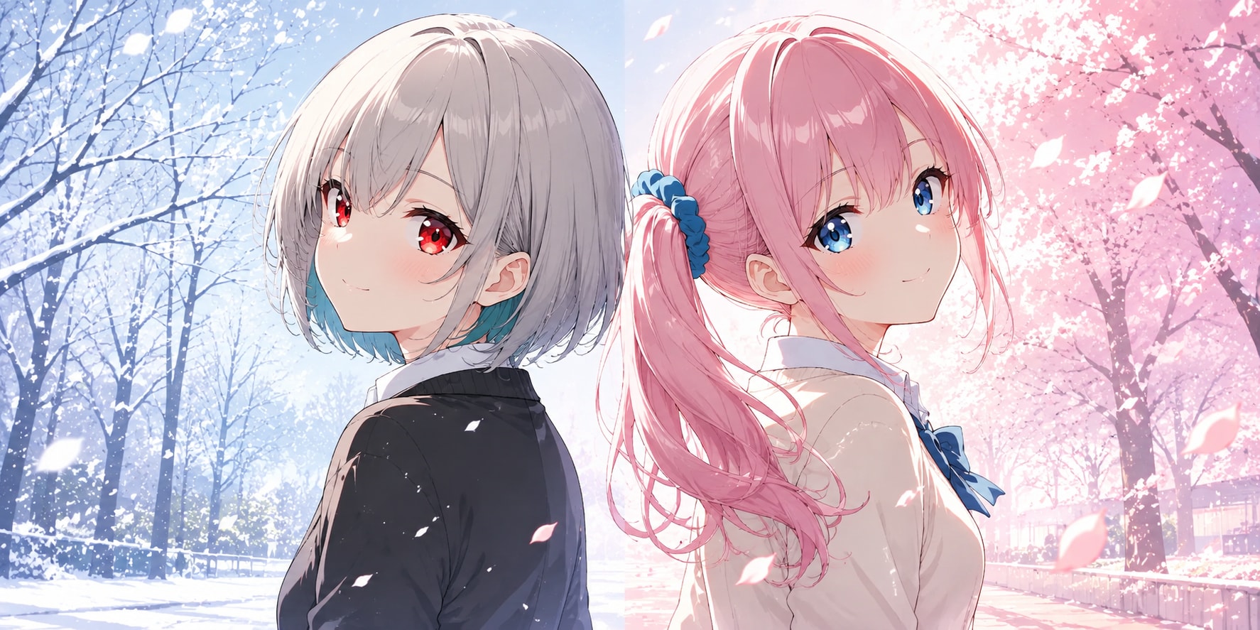 冬から春へ | の人気AIイラスト・グラビア