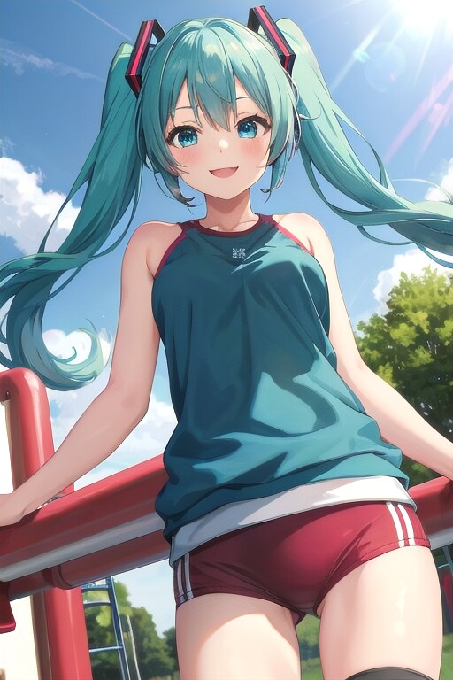 体操服ミクちゃん2