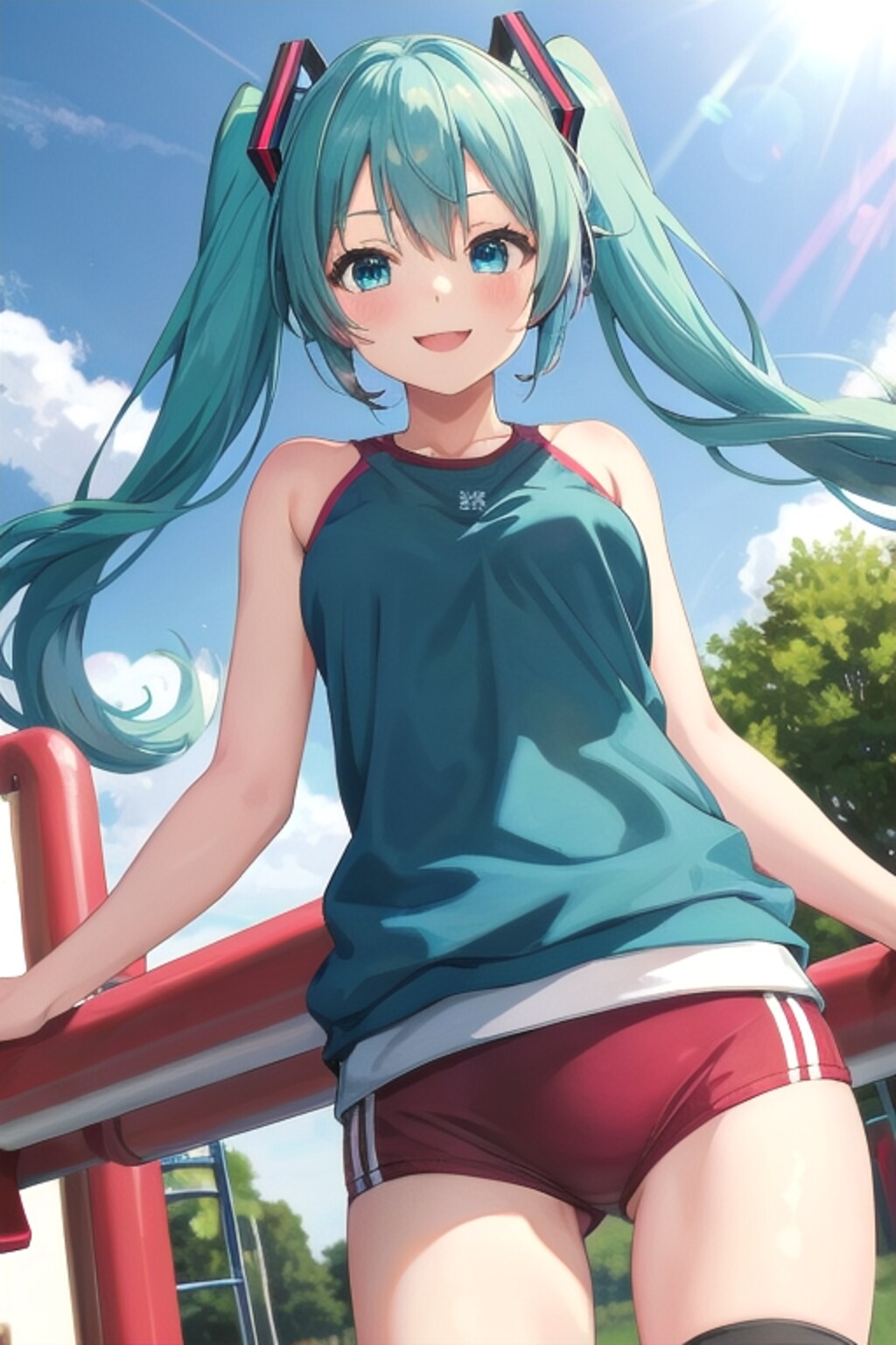 体操服ミクちゃん2