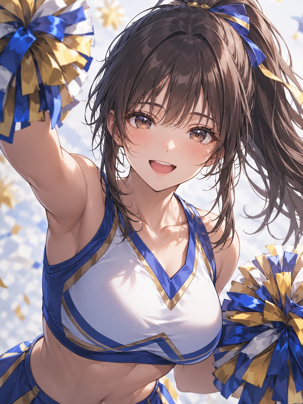 チアリーダー　4枚