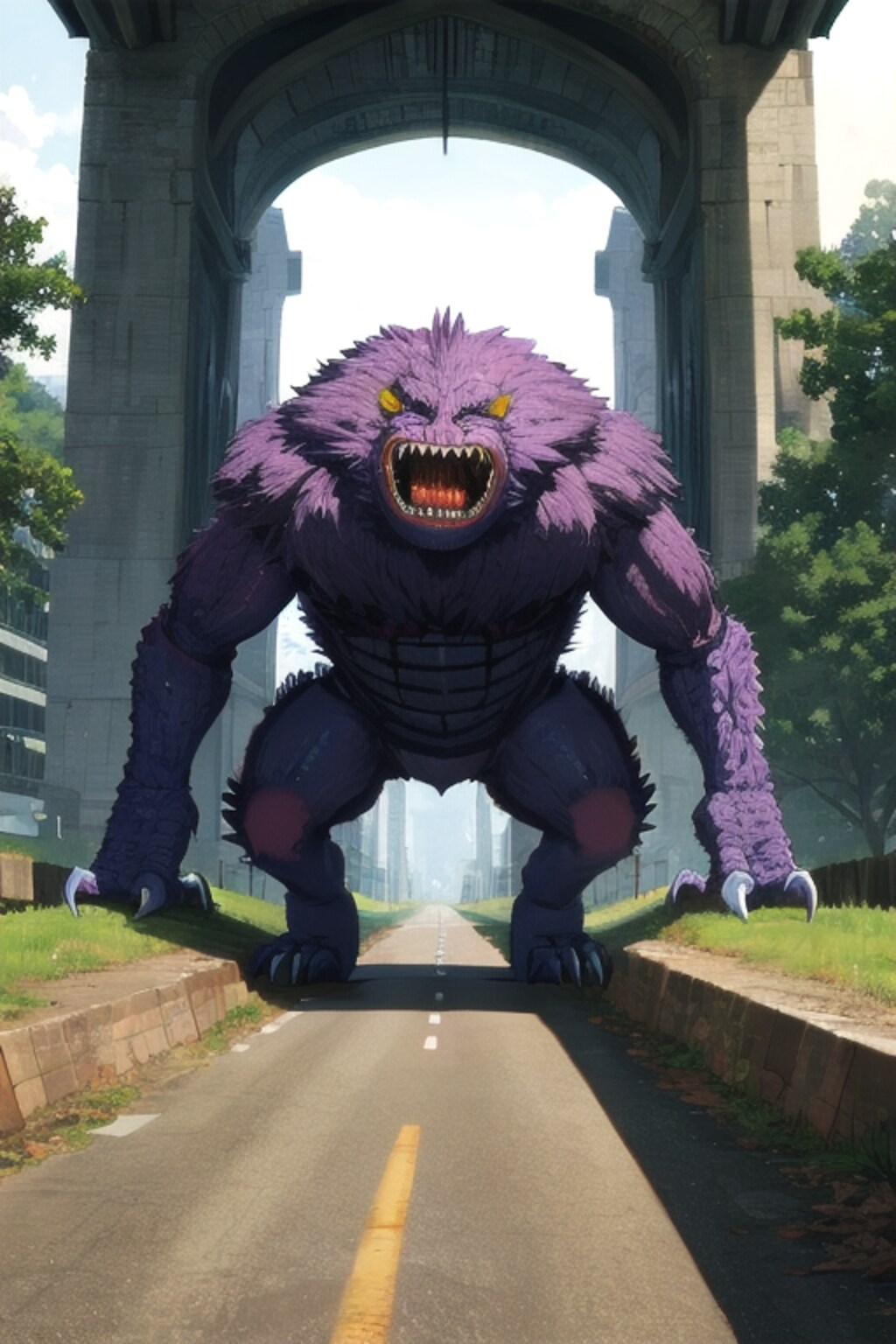 橋の下の怪物