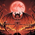 灼熱地獄のシンプル悪魔っ子260413 2枚目
