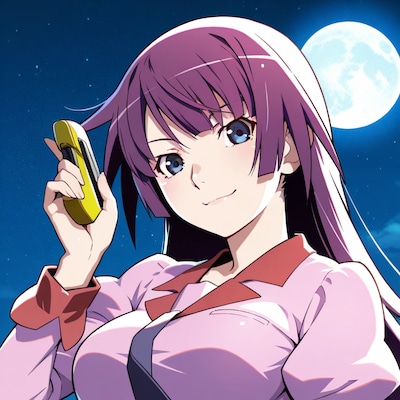 夜の景色に妖しさ爆発の戦場ヶ原ひたぎ🌃❤️ | の人気AIイラスト・グラビア