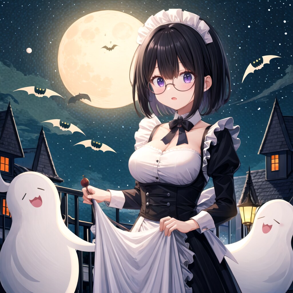 ハロウィンメイド | の人気AIイラスト・グラビア