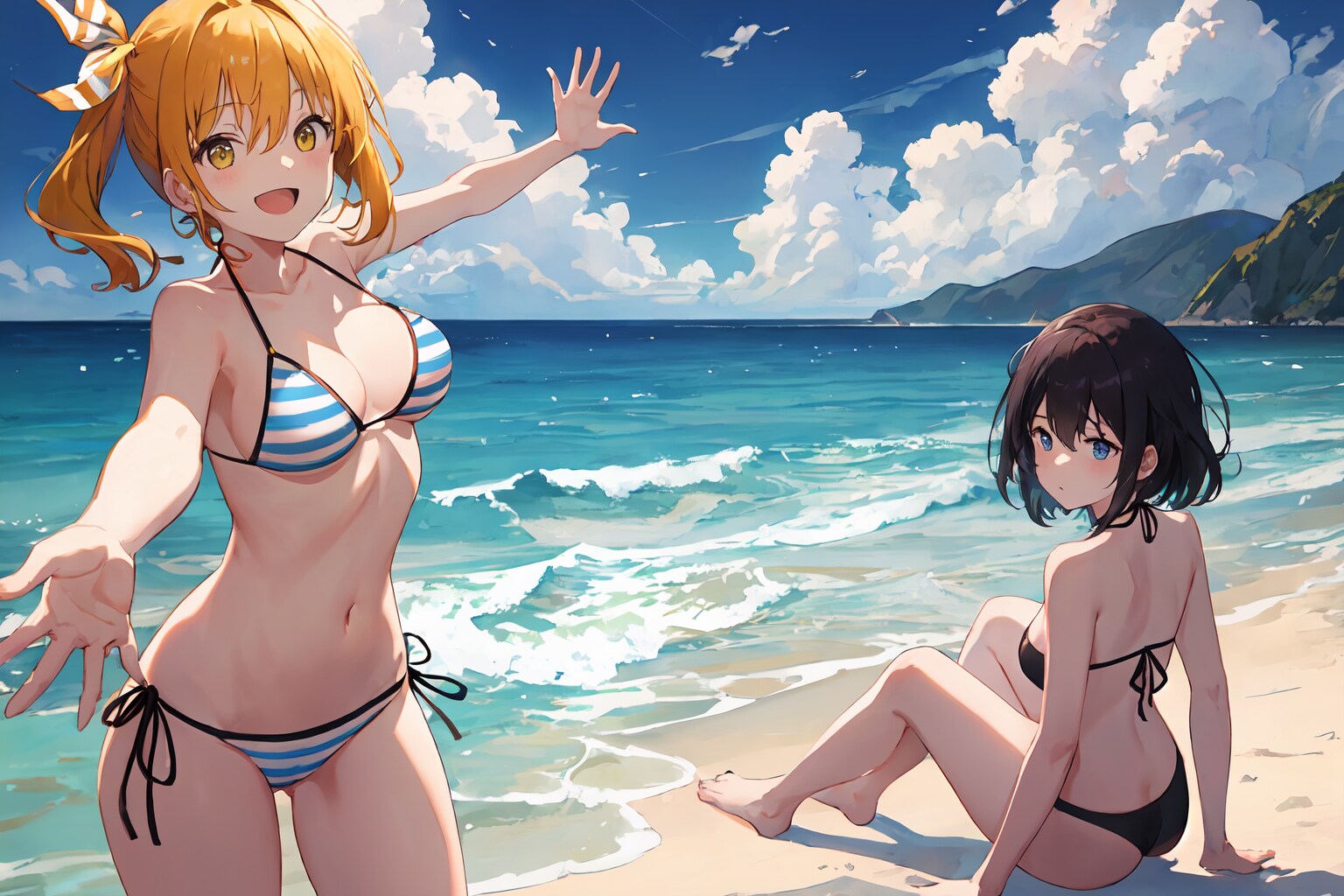 海に遊びに来たぞ！