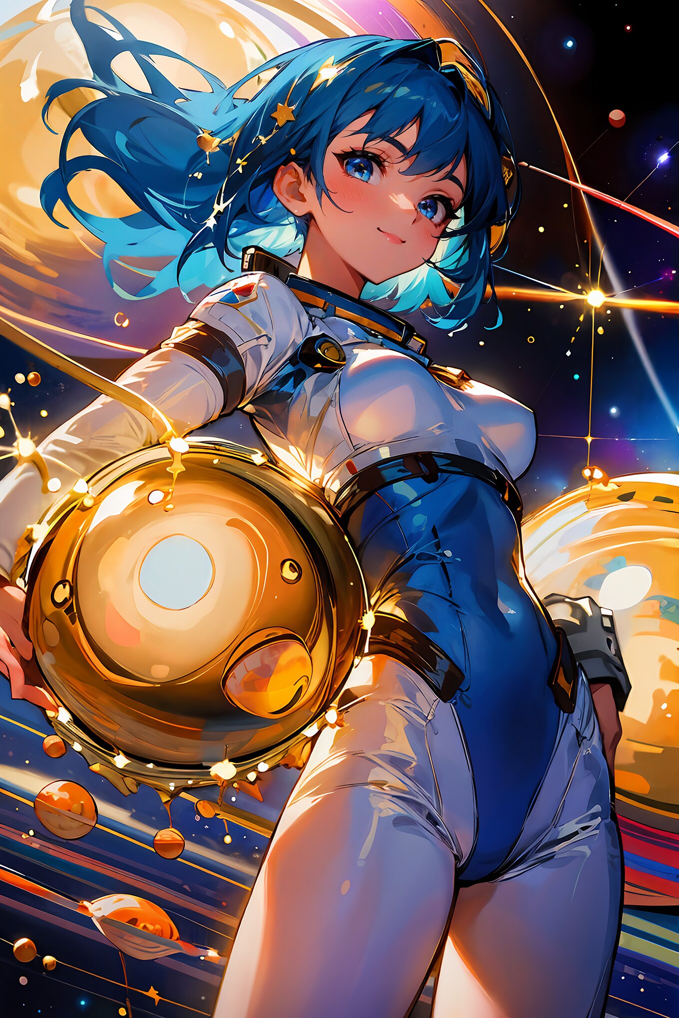 タマスプラッシュ ブルー　(2/8) | の人気AIイラスト・グラビア