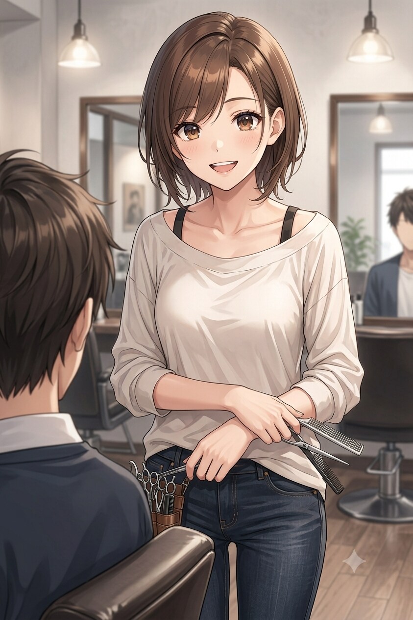 担当の美容師さん