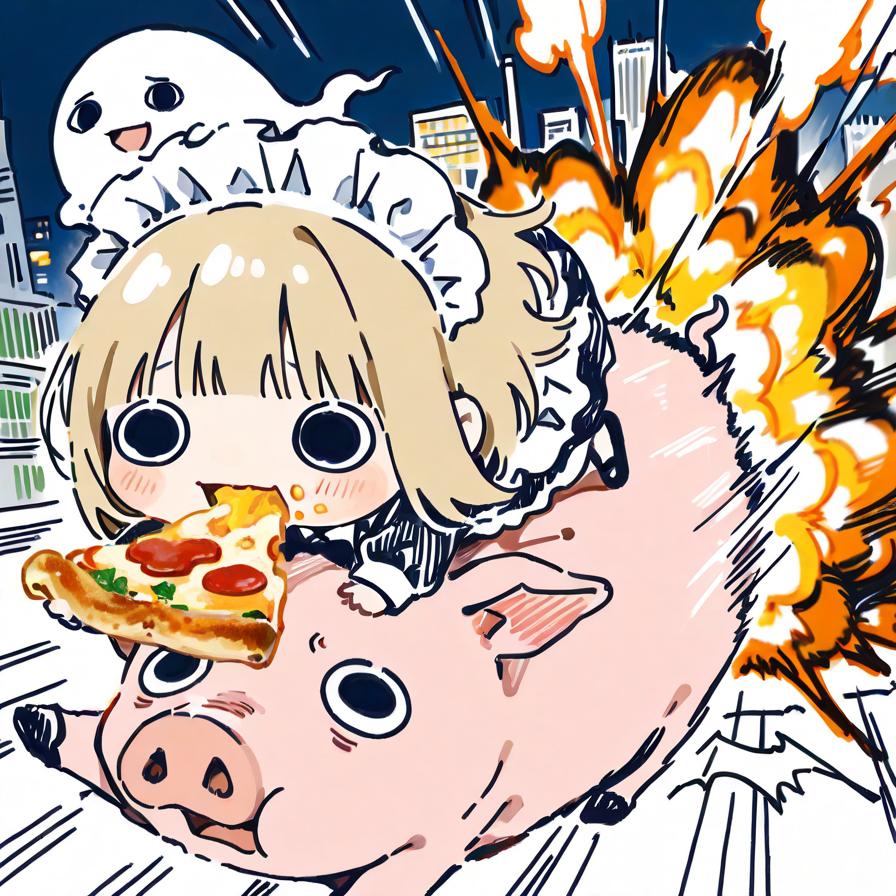 え ら い こ っ ち ゃ 豚 さ ん 🐷💥💥💥 | の人気AIイラスト・グラビア