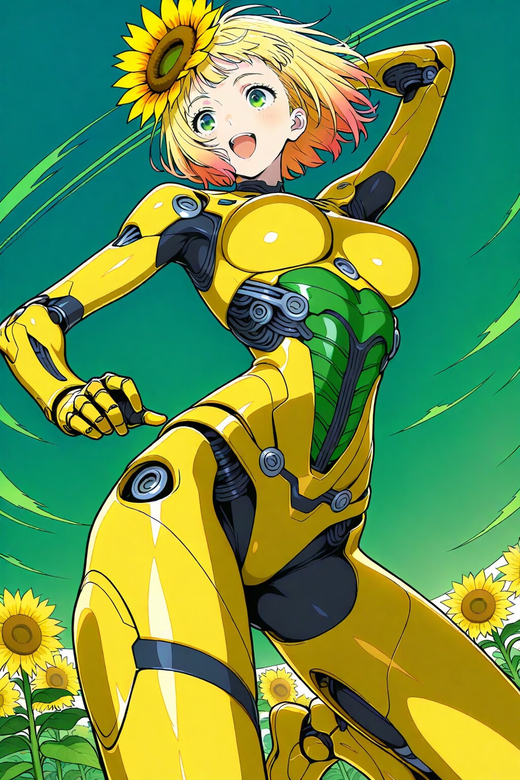 ちちぷい生成メカ娘　ひまわり2