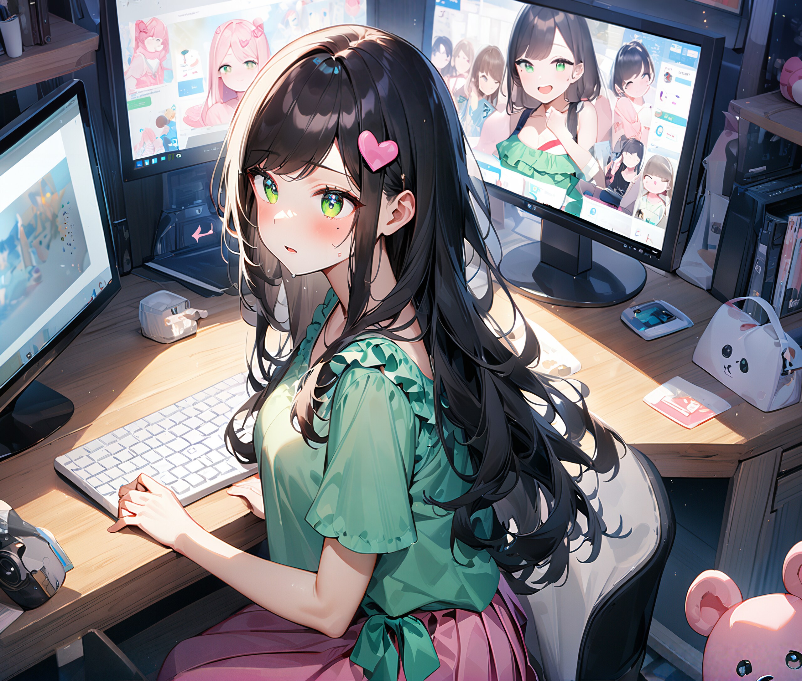 暇な時に見るAI画像