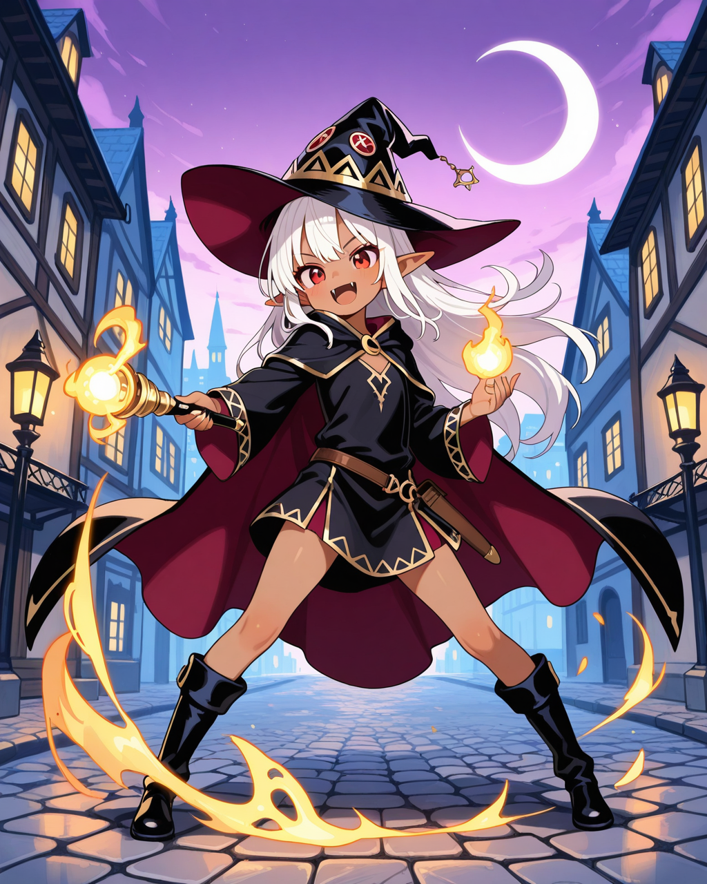 ダークエルフの魔法使い