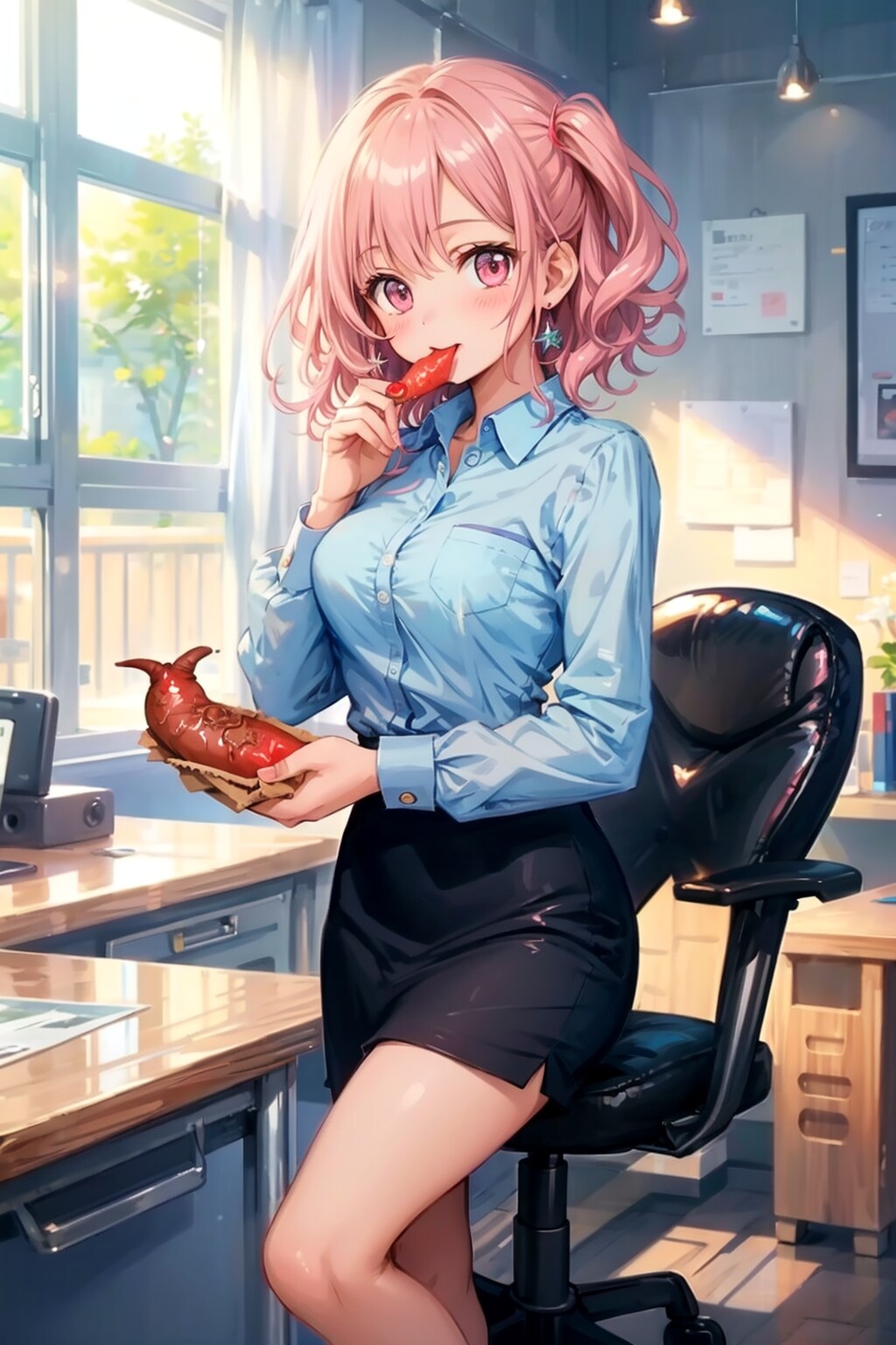 たらこを食べて働こう | の人気AIイラスト・グラビア