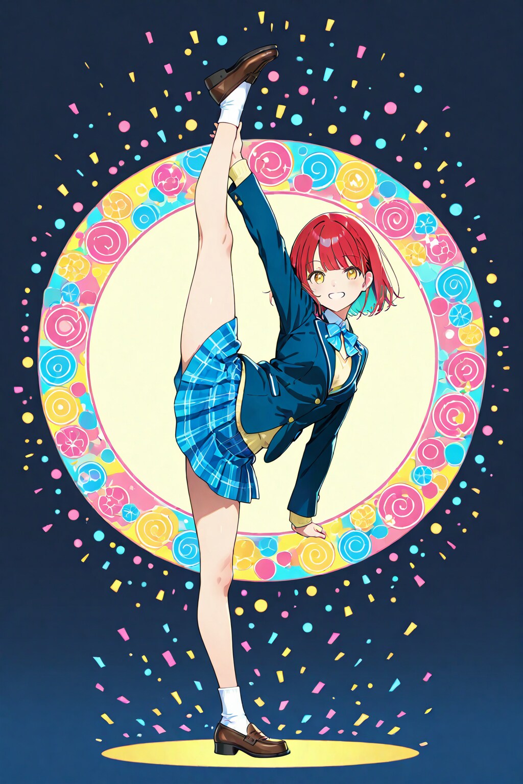 おはよう2026/03/03Ｉ字バランス❢ | の人気AIイラスト・グラビア