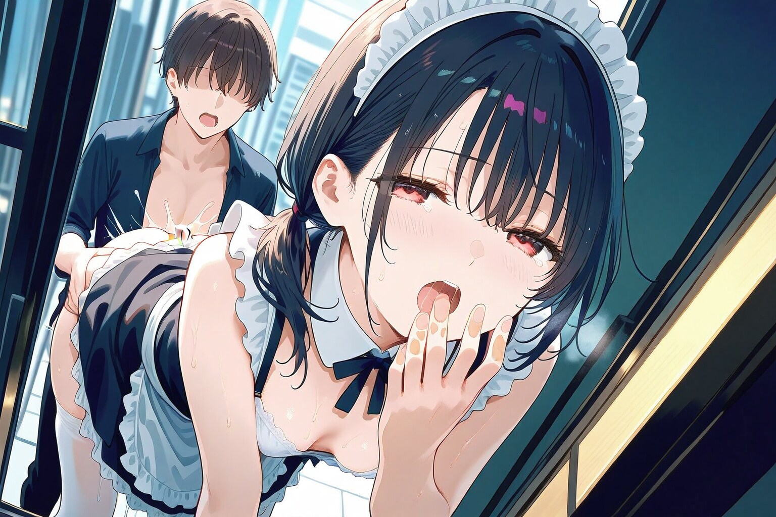 窓の外から