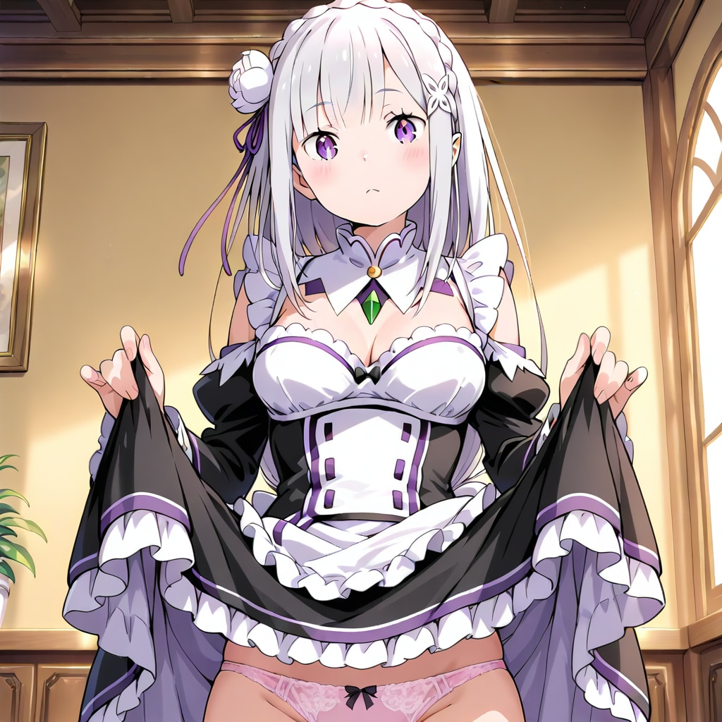 スバル 私のパンツを見て元気になったら闘ってね