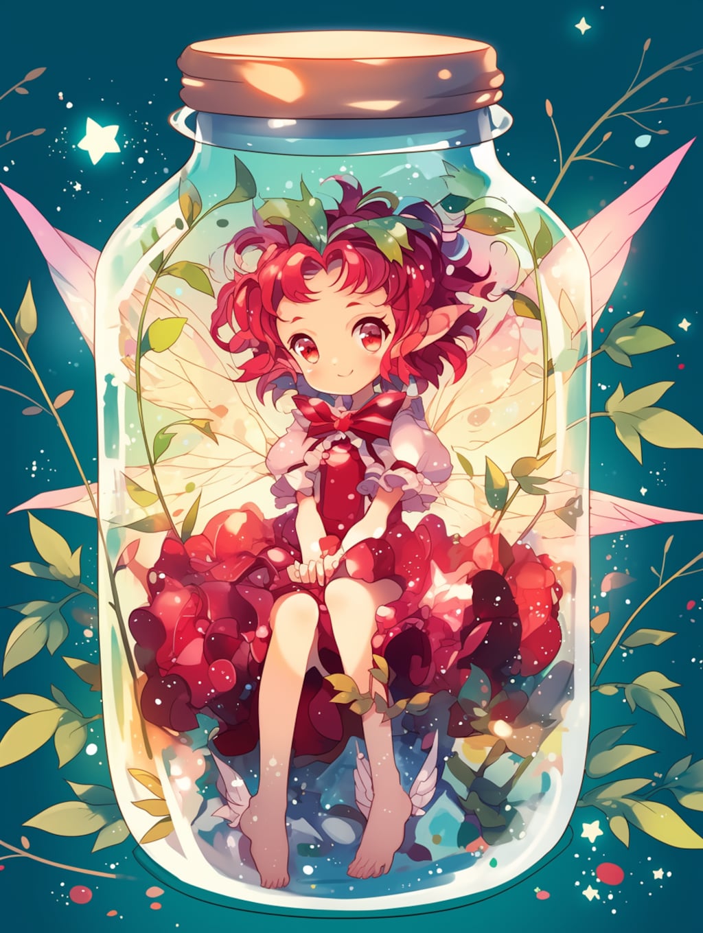 「瓶詰の少女」紅68