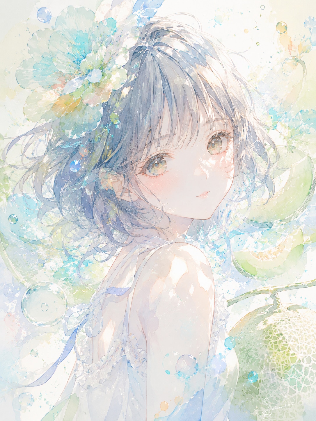 メロン | の人気AIイラスト・グラビア