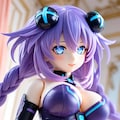 超次元ゲイムネプテューヌ パープルハート　アクリルドールフィギュア 4枚目