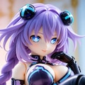 超次元ゲイムネプテューヌ パープルハート　アクリルドールフィギュア 3枚目