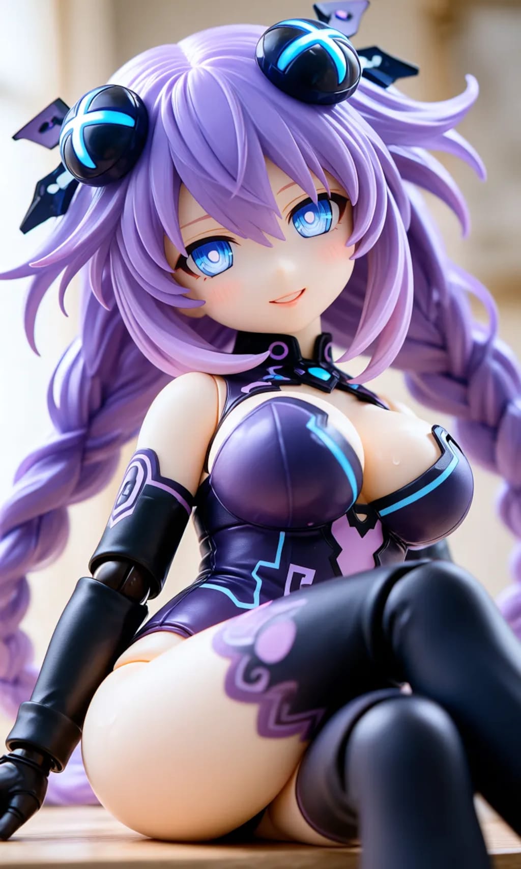 超次元ゲイムネプテューヌ パープルハート　アクリルドールフィギュア