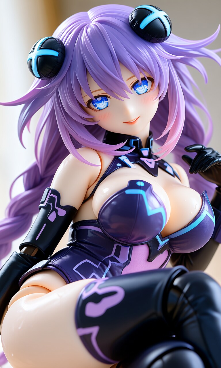 超次元ゲイムネプテューヌ パープルハート　アクリルドールフィギュア