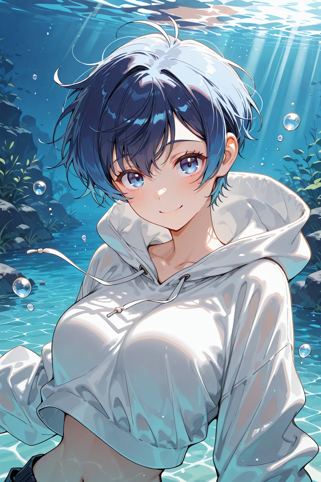 人魚のような彼女