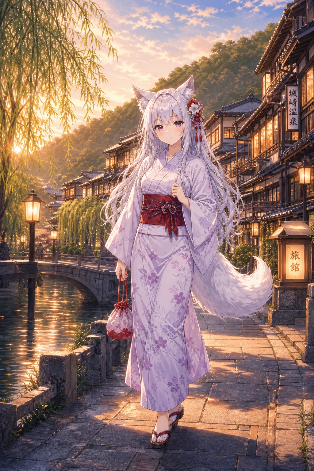 城崎温泉を白妙と楽しむデート